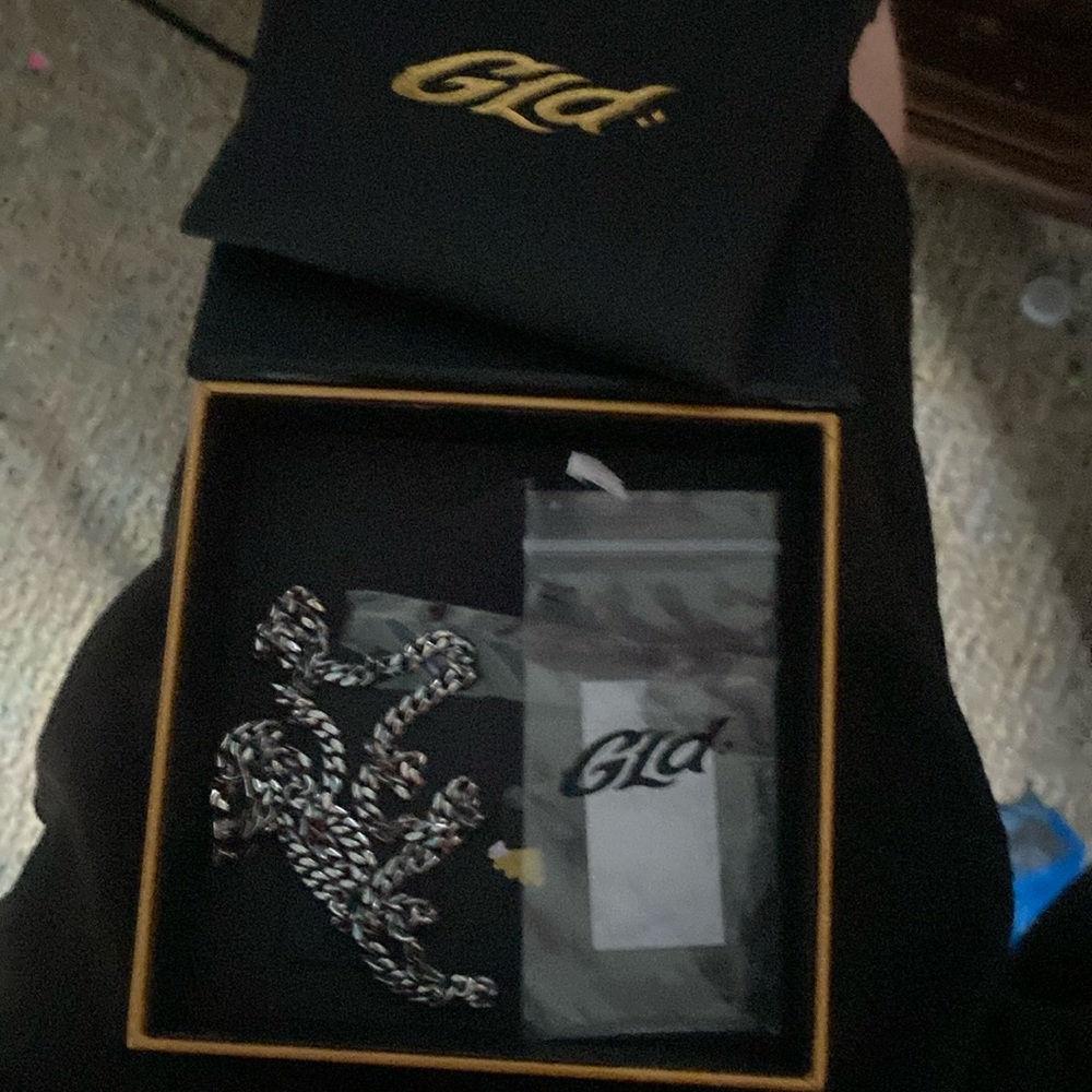 14k carrot white gold chain from gld
